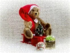 CALVENDO® Puzzle CALVENDO Puzzle Weihnachten MitTeddy - 1000 Teile Foto-Puzzle Für Glückliche Stunden -Spielzeug - Spiele Geschäft 17264315 03