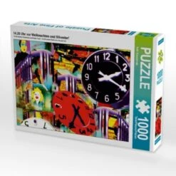 CALVENDO® Puzzle CALVENDO Puzzle 14.20 Uhr Vor Weihnachten Und Silvester! - 1000 Teile Foto-Puzzle Für Glückliche Stunden