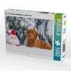 CALVENDO® Puzzle CALVENDO Puzzle Nova Scotia Duck Tolling Retriever Weihnachten - 1000 Teile Foto-Puzzle Für Glückliche Stunden