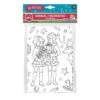 JEKA Papier Und Spielwaren Mal Mich Bunt Ausmal-Tischdecke Aus Papier Bibi & Tina Weihnachten -Spielzeug - Spiele Geschäft 22935911 01