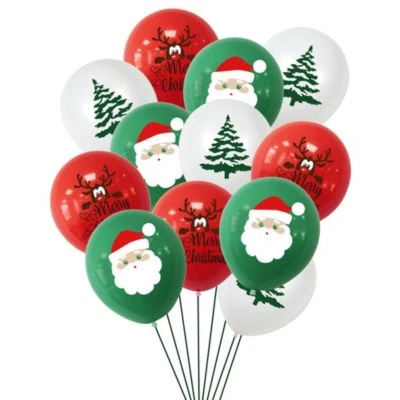 Vicabo Weihnachten Luftballons 12 Stück Rundballons Für Kinder 3 Vicabo Weihnachten Luftballons 12 Stück Rundballons Für Kinder