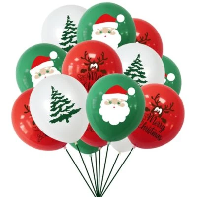 Vicabo Weihnachten Luftballons 15 Stück Rundballons Für Kinder 3 Vicabo Weihnachten Luftballons 15 Stück Rundballons Für Kinder