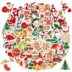 Vicabo Aufkleber Weihnachten Sticker Für Kinder