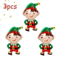 Vicabo Folienballon Weihnachten Elf Folienballons Für Mädchen