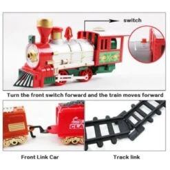 Vicabo Weihnachten Zug Set Elektrische Spielzeugautos Für Kinder -Spielzeug - Spiele Geschäft 28401456 05