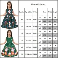 Frler Weihnachten Kleid Kleider Für Mädchen -Spielzeug - Spiele Geschäft 28704718 05
