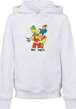 F4NT4STIC The Simpsons Christmas Weihnachten Family Kapuzenpullover