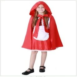 Syntek Rotkäppchen Kostüm Prinzessin Kleid Weihnachten Kinder-Cosplay-Performance-Maskerade-Kostüm -Spielzeug - Spiele Geschäft 31239370 04