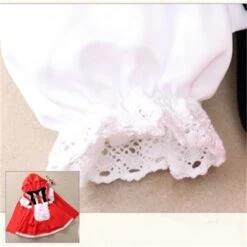 SHAOKE Kinder-Cosplay-Performance-Maskerade-Kostüm Rotkäppchen Kostüm Prinzessin Kleid Weihnachten Kostümzubehör -Spielzeug - Spiele Geschäft 31257315 03
