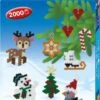 Hama Perlen HAMA 3437 Geschenkset Weihnachten, 2.000 Midi-Perlen & Zubehör -Spielzeug - Spiele Geschäft 8267613 01